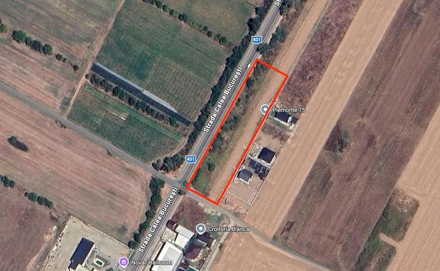 Teren de 5000 mp, în Vidra