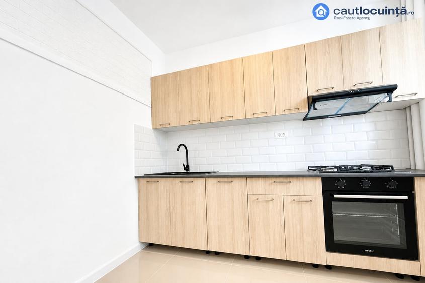 Apartament cu 2 camere semidecomandat, mobilat în Grivița