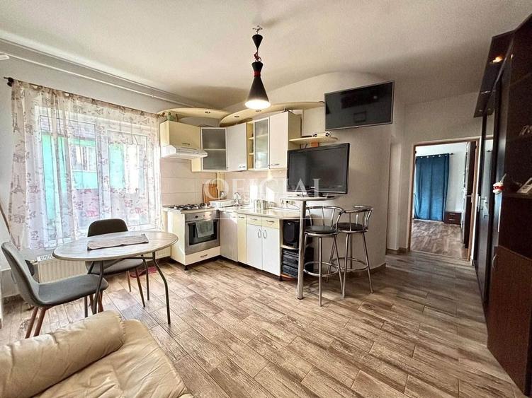 Apartament cu 2 camere semidecomandat, mobilat în Bună Ziua