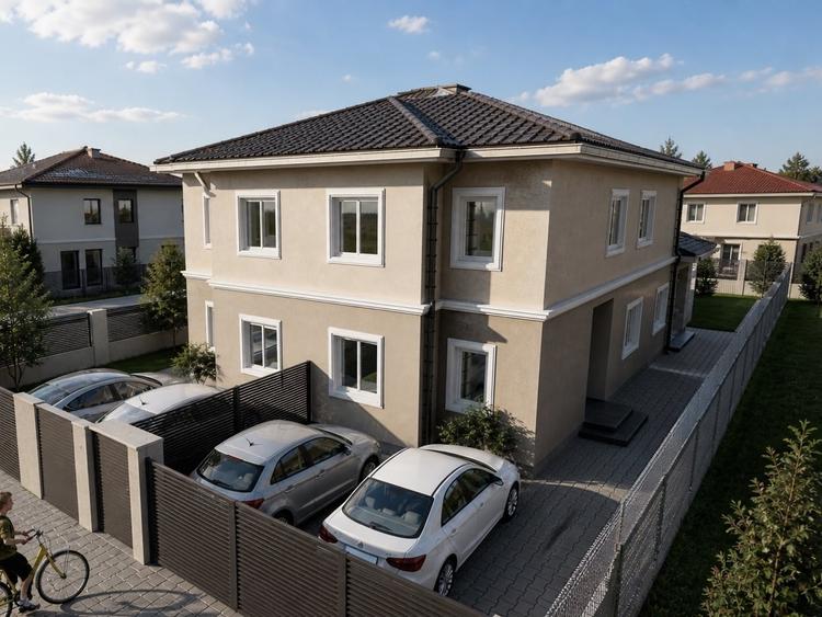 Duplex cu 4 camere cu Teren 270 Mp în Moșnița Nouă