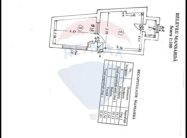 Apartament cu 4 camere în Dacia
