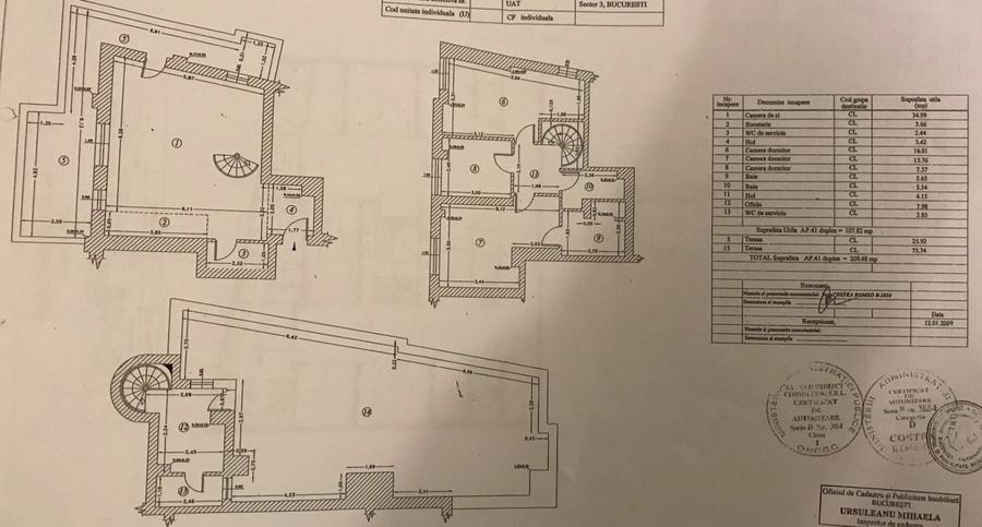 Apartament cu 4 camere semidecomandat, mobilat în Decebal