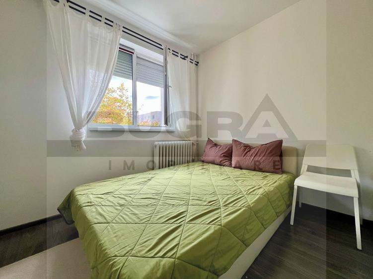 Apartament cu 2 camere semidecomandat, mobilat în Gheorgheni