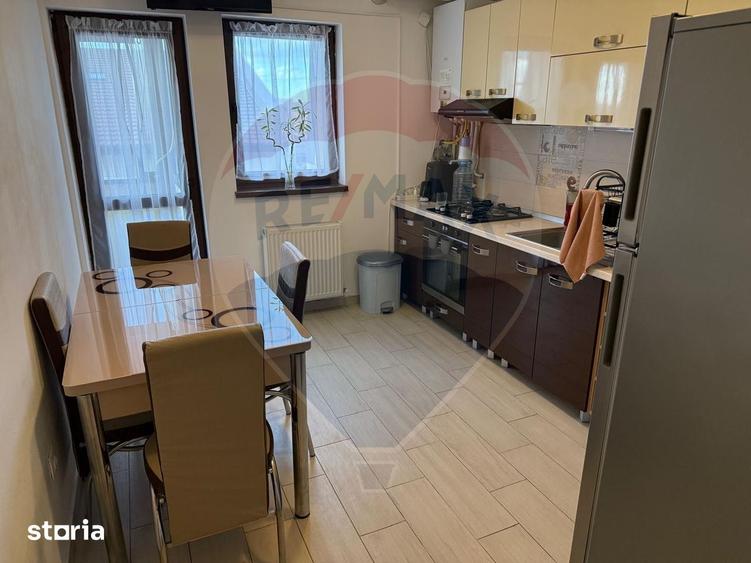 Apartament cu 2 camere decomandat, mobilat în Sânpetru