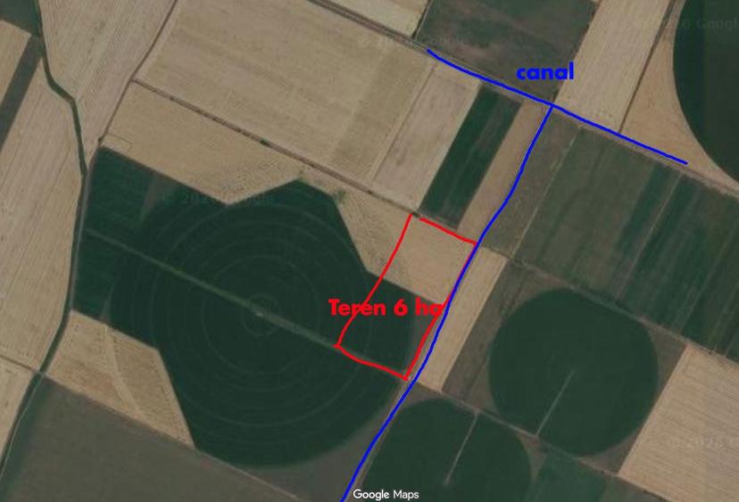 Teren agricol extravilan de 120000 mp, în Vlad Țepeș