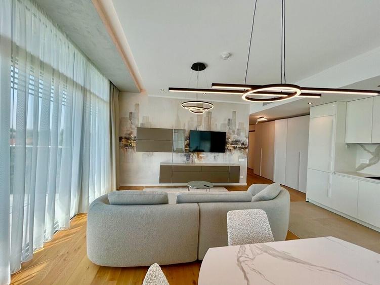 Apartament cu 3 camere decomandat, mobilat în Floreasca