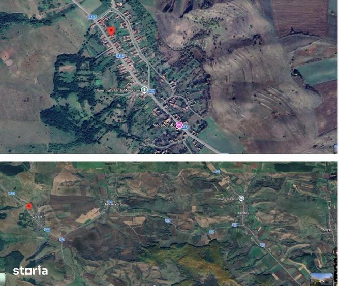 Casă cu 2 camere cu Teren 925 Mp în Central