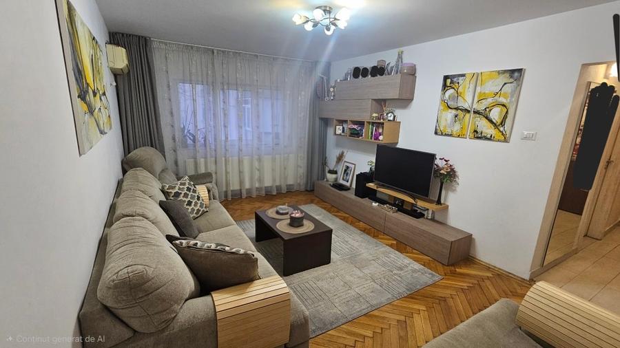 Apartament cu 4 camere decomandat, mobilat în Dacia