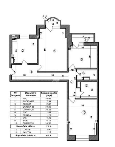 Apartament 3 camere Calea Vacaresti/ Pridvorului - 10