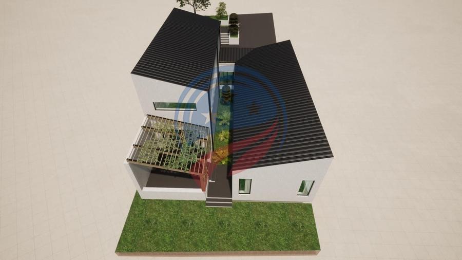 Casă individuală cu 4 camere cu Teren 576 Mp în 1 Mai