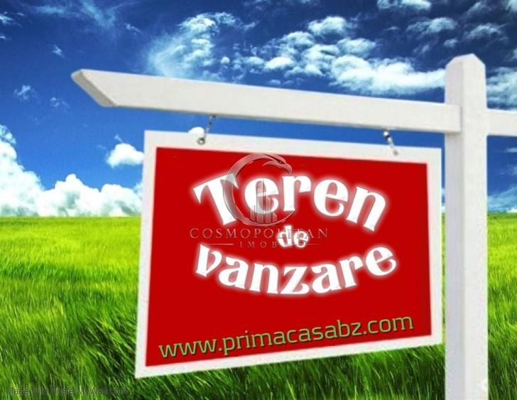 Teren agricol intravilan de 1450 mp, în Ogrăzile