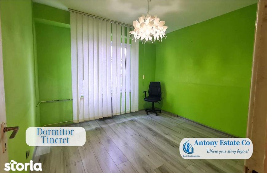 Apartament cu 3 camere decomandat în Central