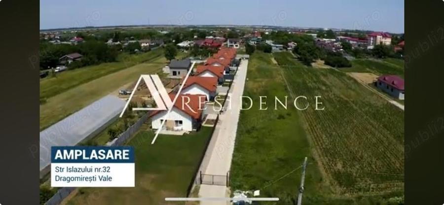 Casă cu 4 camere cu Teren 227 Mp în Chiajna