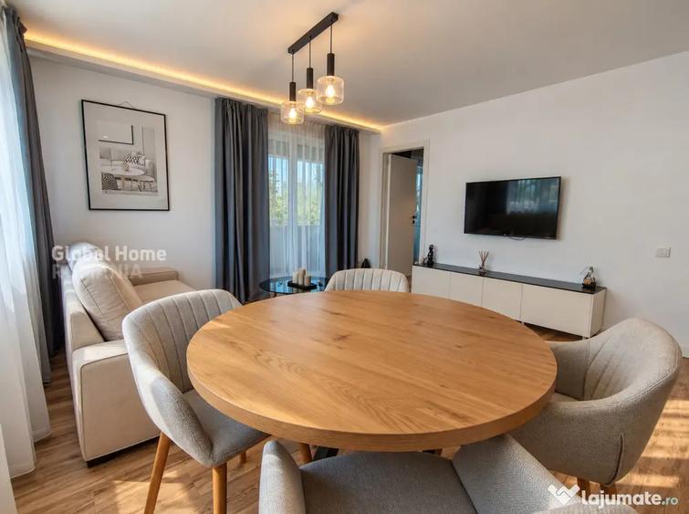 Apartament cu 3 camere semidecomandat, mobilat în Victoriei