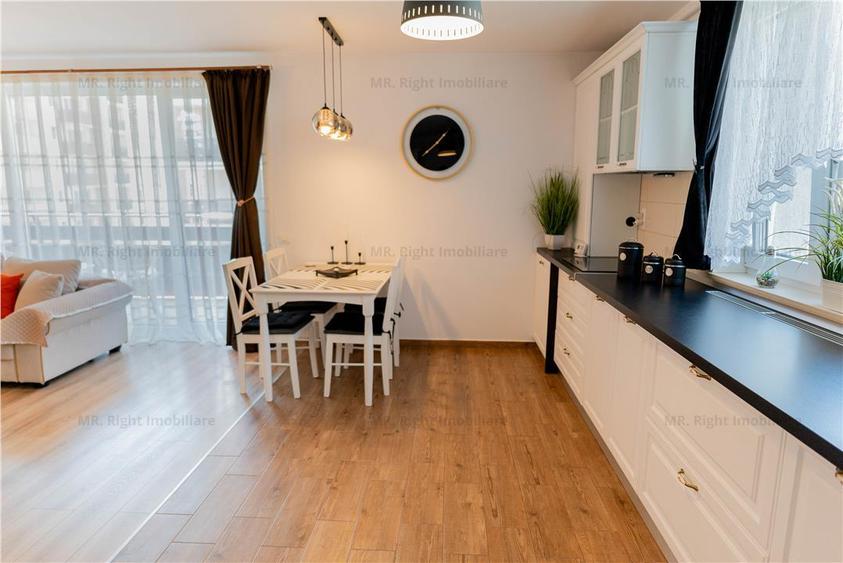 Apartament cu 2 camere decomandat, mobilat în Tractorul