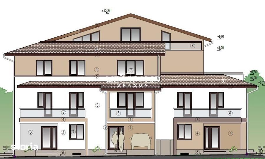 Casă cu 4 camere cu Teren 300 Mp în Central
