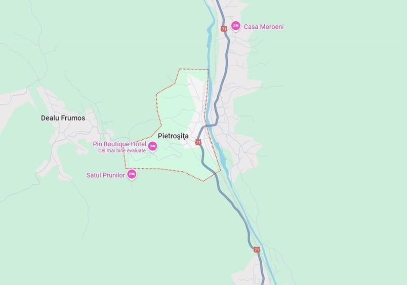 Casă individuală cu 6 camere cu Teren 640 Mp în Pietroșița