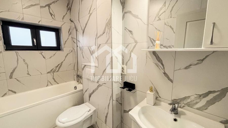 Apartament cu 3 camere semidecomandat, mobilat în Apahida