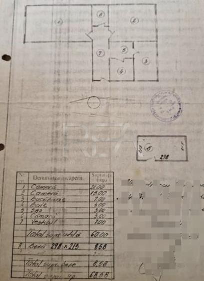 Apartament cu 2 camere decomandat, mobilat în Drumul Taberei
