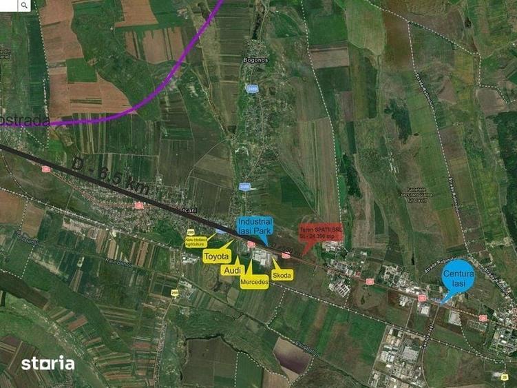 Teren de 24396 mp, în Lețcani