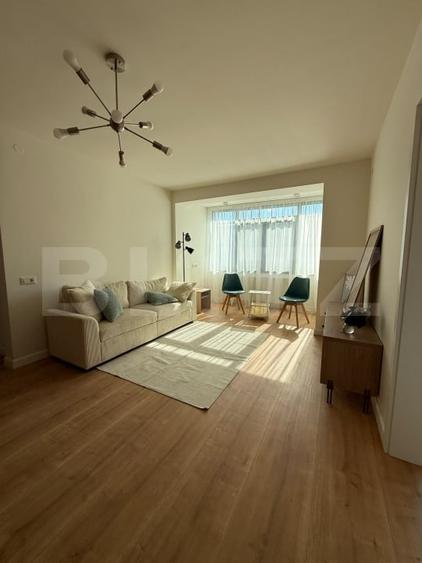 Apartament cu 2 camere semidecomandat, mobilat în Țiglina 2