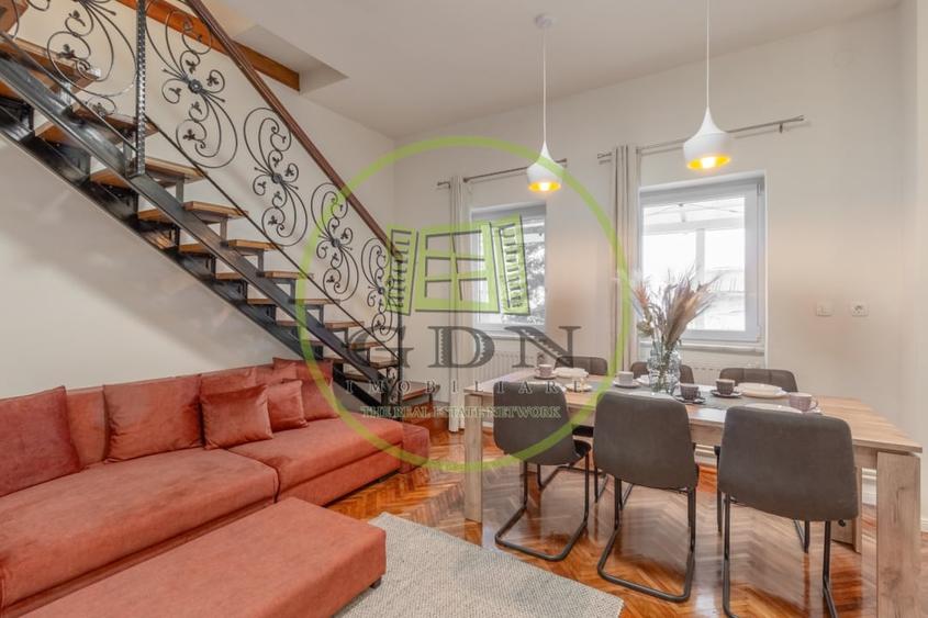 Apartament cu 3 camere decomandat, mobilat în Ultracentral