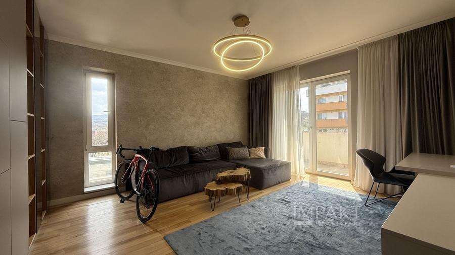 Apartament cu 2 camere decomandat, mobilat în Bună Ziua