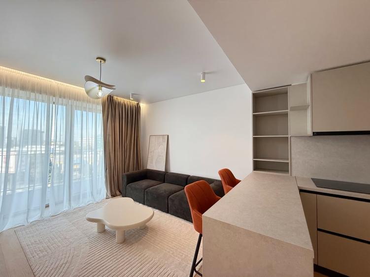 Apartament cu 2 camere semidecomandat în Pipera