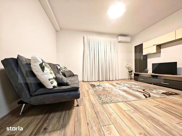 Apartament cu 2 camere decomandat, mobilat în Sânmartin