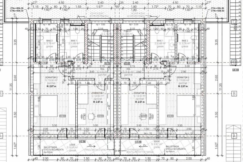 Duplex cu 4 camere cu Canalizare în Europa
