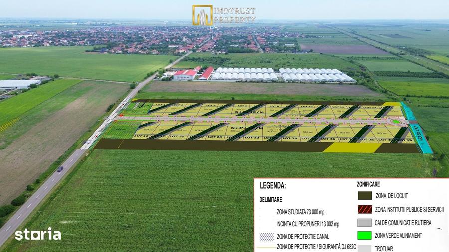 Teren de 10336 mp, în Livada