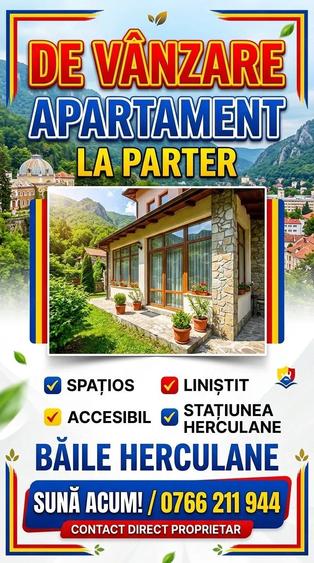 Apartament cu 2 camere semidecomandat în Central