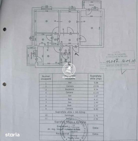 Apartament cu 3 camere decomandat în Tătărași