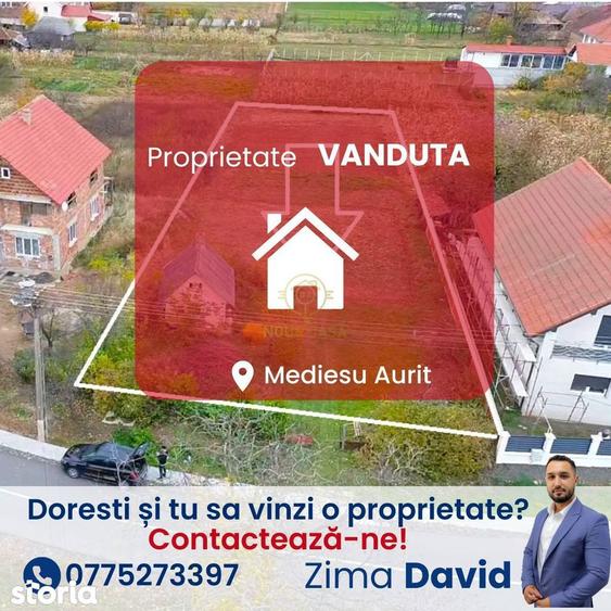 REDUCERE ! Teren Intravilan Mediesu Aurit /Zona Buna/Strada Asfaltata - 3