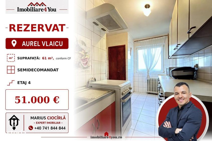 Apartament 2 camere, spatios si luminos | Vlaicu - Lebada - 7