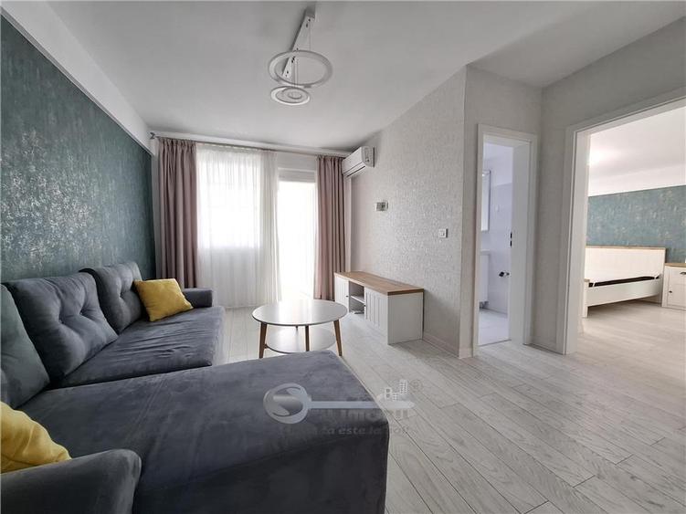 Apartament cu 2 camere semidecomandat, mobilat în Cug