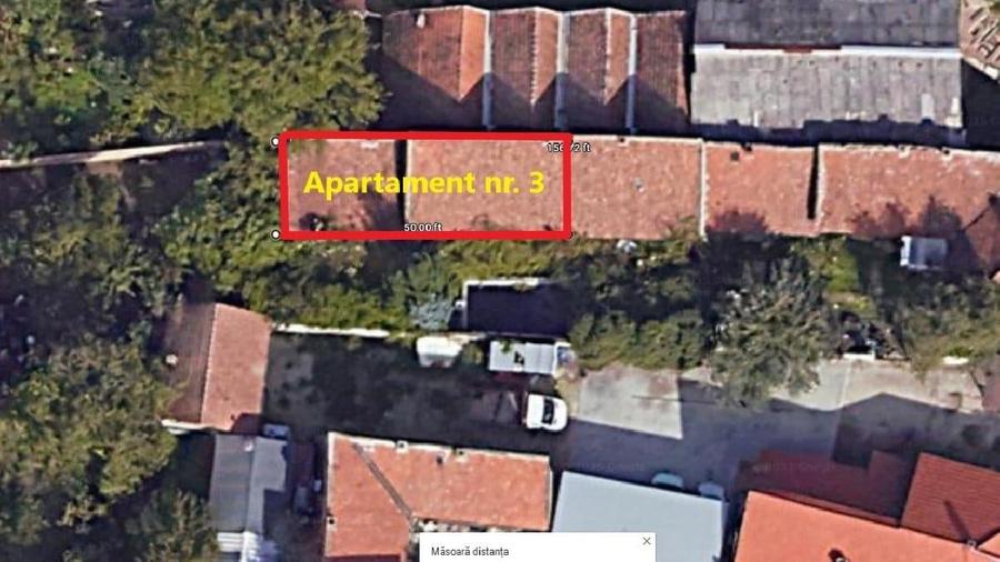 Apartament cu 3 camere decomandat în Pârneava