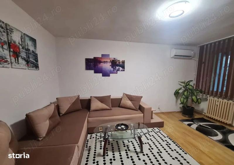 Apartament cu 2 camere semidecomandat, mobilat în Doamna Ghica