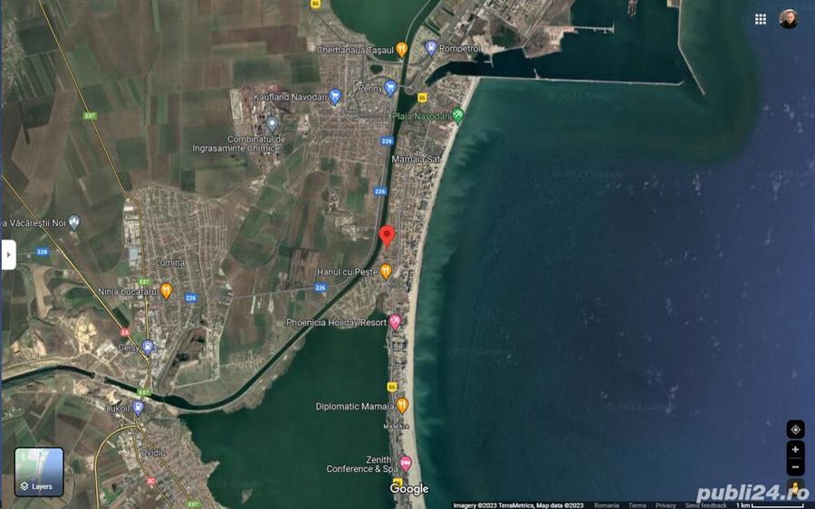 Teren de 665 mp, în Central