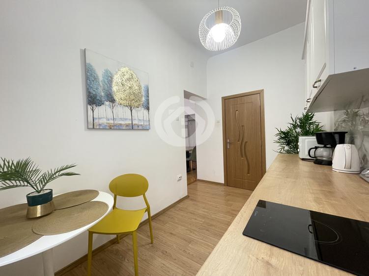 Apartament cu 2 camere decomandat, mobilat în Ultracentral
