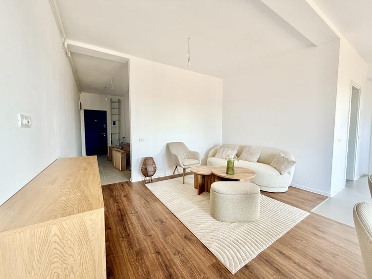 Apartament cu 2 camere decomandat, mobilat în Moșnița Nouă