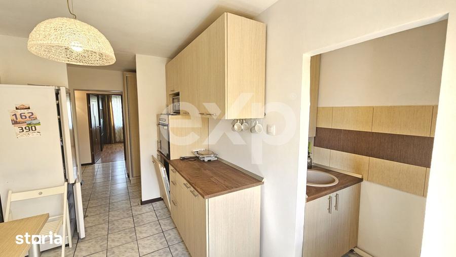 Apartament cu 3 camere decomandat, mobilat în Mihai Bravu