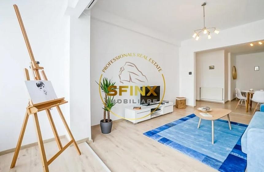 Apartament cu 2 camere decomandat, mobilat în Cișmigiu