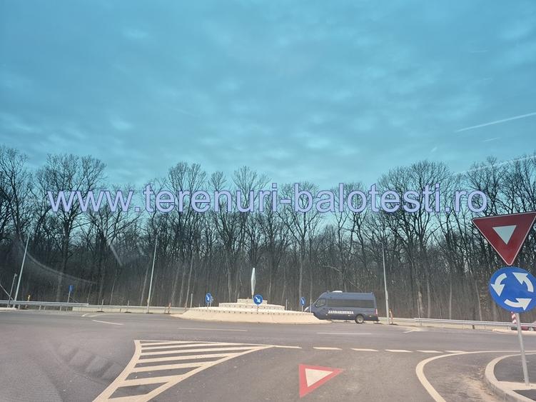 Vanzare teren Balotesti,apropiere Dn1 si sens giratoriu, pret 27500 e - 5