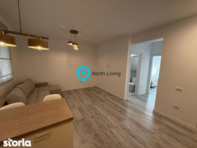 Apartament nou 40 mp, parter, terasa Tunari - 1