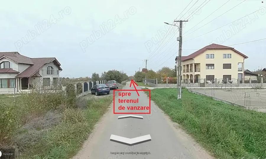 Teren de 4450 mp, în Fântânele