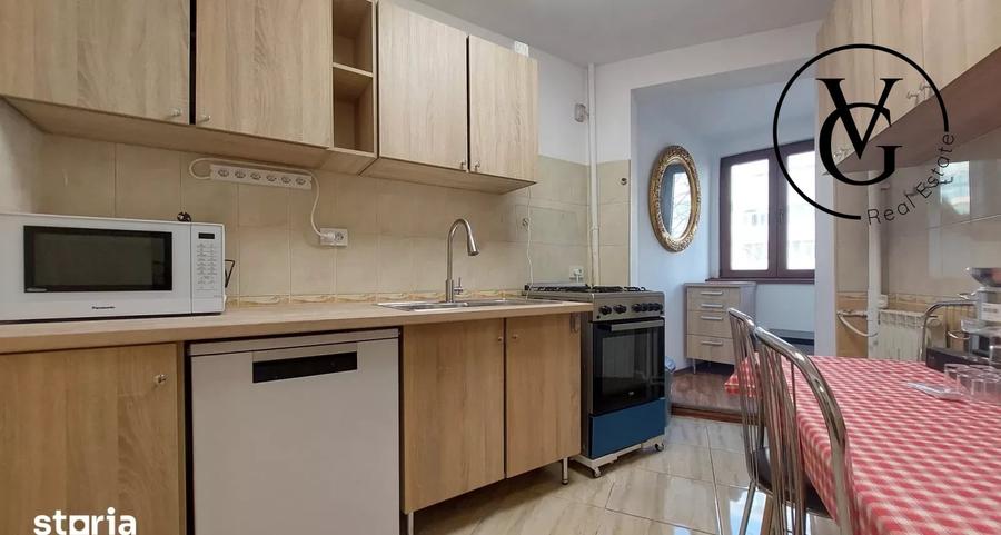 Apartament cu 2 camere semidecomandat, mobilat în Titan