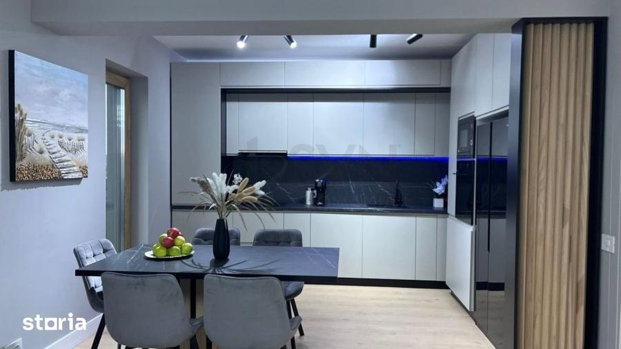Apartament cu 4 camere, mobilat în Sisești