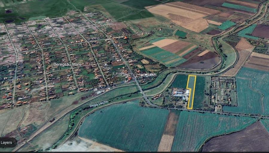 Teren de 11000 mp, în Beregsău Mare