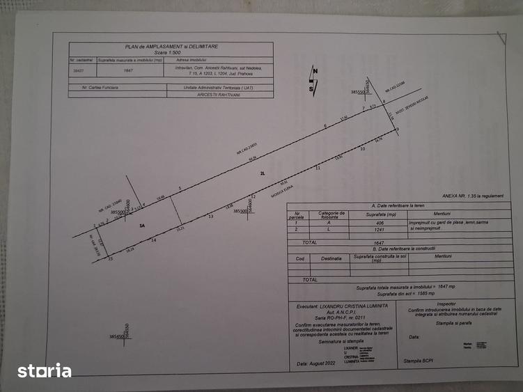 Teren de construit cu livada, acces asfaltat,2447mp, toate utilitatile - 5